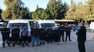 Efeler Belediyesi deprem bölgelerine cenaze araçları gönderdi
