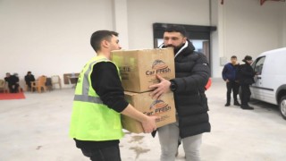 Elazığ Belediyesinden deprem bölgesine destek sürüyor