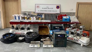 Elazığda kaçak sigara operasyonu: 3 şüpheli yakalandı