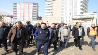 Elbistana kazandırılacak Konteyner Çarşının altyapısında sona gelindi