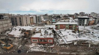 Elbistanda acı manzara havadan görüntülendi