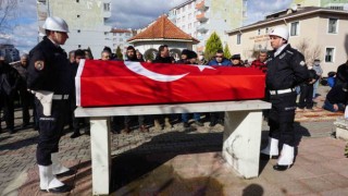 Emekli emniyet müdürü törenle son yolculuğuna uğurlandı