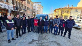 Emet Belediyesinin arama kurtarma ekibinde görev değişimi