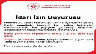 Engelli ve hamilelere bir gün idari izin