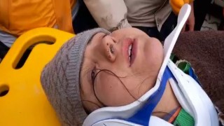 Enkazdan çıkarılan Eda: ‘Hepinize çok teşekkür ediyorum
