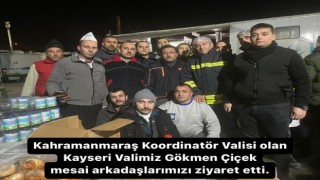 Erciyes Anadolu Holding, deprem bölgesinde her öğün bin 200 kişilik yemek çıkarıyor