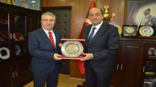 ERDEMİR Genel Müdürü Niyazi Aşkın Peker, Demirtaşı ziyaret etti