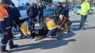 Ereğlide trafik kazası 1 yaralı