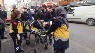 Ereğlide trafik kazası: 2 yaralı