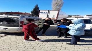 Ergene SYDV ekipleri, ilçeye yerleşen depremzedeler ile yakından ilgileniyor