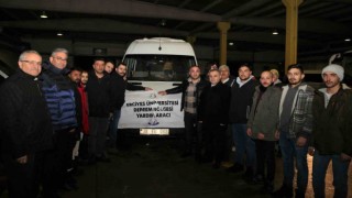 ERÜden deprem bölgesine konteyner mutfak