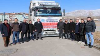 Erzincan TSOnun 2. yardım tırı yola çıktı