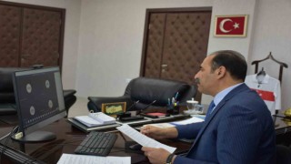Erzincanda okul yöneticileriyle çevrimiçi değerlendirme toplantısı yapıldı
