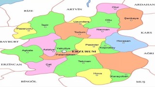 Erzurum ilçe nüfusları açıklandı