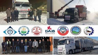 Erzurum iş dünyasının yardımları aralıksız sürüyor