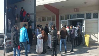 Erzurumdan deprem bölgesine yardımlar çığ gibi büyüyor