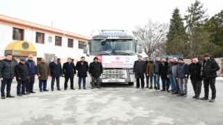 Eskişehir Cumhuriyet Başsavcılığı yardım araçları yola çıktı