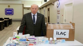 Eskişehir Sanayi Odası ve Eskişehir Ecza Odası İşbirliğinde ilaç kampanyası