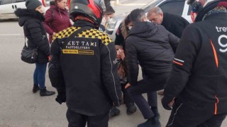 Eskişehirde otomobilin çarptığı kadın yaralandı