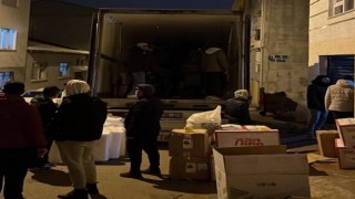 Eskişehirli gönüllüler deprem bölgesine 20 tır yardım malzemesi gönderdi