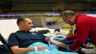 Fenerbahçe Kadın Voleybol Takımı, kan bağışı yaptı