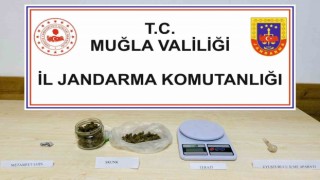 Fethiyede uyuşturucu operasyonunda 1 şüpheli yakalandı