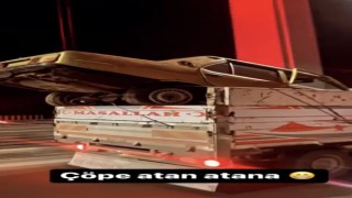 FSM Köprüsünde ilginç anlar: Kamyonetin kasasında araba taşıdılar
