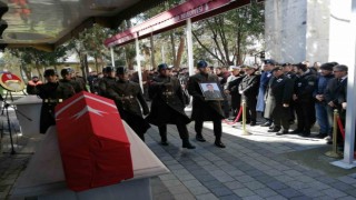 Gaziantepte depremde hayatını kaybeden yedek astsubay Cengizhan Üz, Üsküdarda son yolculuğuna uğurlandı