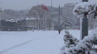 Gaziantepte kar yağışı etkili oluyor