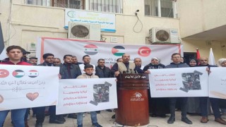 Gazzede Türk ve Suriyeli depremzedeler için kan bağışı kampanyası