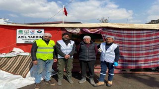 Gercüşlü aşçılardan depremzedelere sıcak yemek