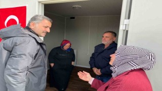Gölbaşında depremzedeler konteyner kente taşınıyor