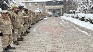 Güvenlik korucuları deprem bölgesine sevk edildi