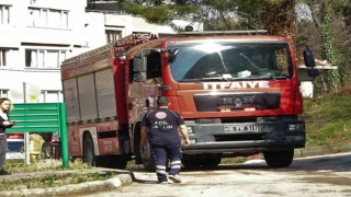 Hastanede yangın çıktı faciayı karbonmonoksit topları önledi