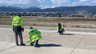 Hatay Havalimanında hummalı inşaat çalışmaları devam ediyor