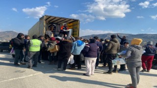Hatay Samandağda depremzedelerin yaraları sarılıyor
