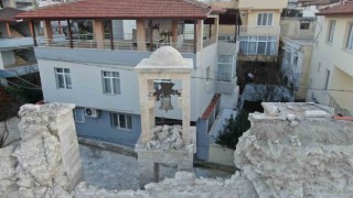 Hatayda 700 yıllık Meryem Ana Ortodoks Kilisesi depremde yıkıldı