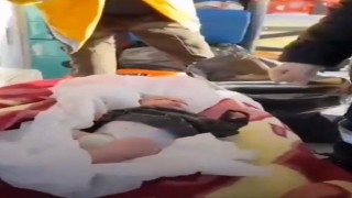 Hatayda enkaz altından 2 aylık bebek kurtarıldı