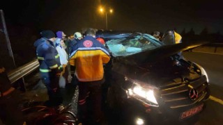 Hataydan İstanbula giden depremzede aile kaza yaptı: 1i bebek 9 yaralı