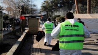 Hatayı Nevşehir Belediyesi temizliyor