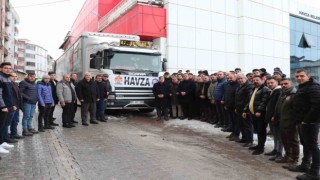 Havzadan deprem bölgesine 4 tır yardım