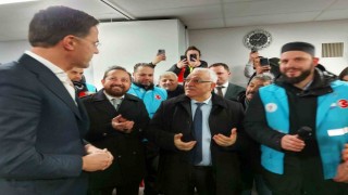 Hollanda Başbakanı Rutteden depremzedelere yapılan yardımlara teşekkür