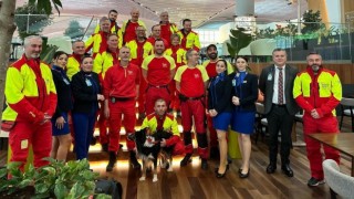 İGA İstanbul Havalimanından yabancı arama kurtarma ekiplerine 15 dilde teşekkür