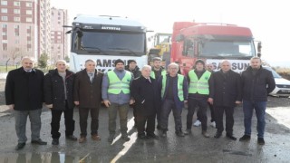 İlkadımdan deprem bölgesine 27 araçlık destek