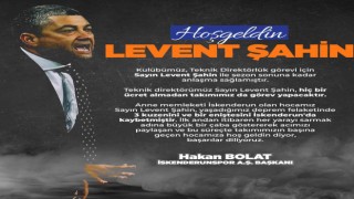 İskenderunsporun yeni teknik direktörü Levent Şahin oldu