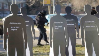 İspanyada göçmen ölümlerine karşı anlamlı protesto