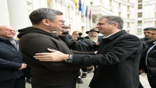 İsrail Dışişleri Bakanı Cohen savaşın başlangıcından bu yana ilk kez Ukrayna'da