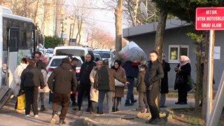 İstanbula gelen depremzedeler Sancaktepede yurda yerleştiriliyor