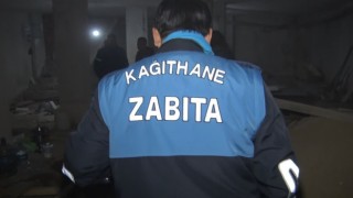 İstanbulda akılalmaz olay: Zemine 1.5 metrelik kaçak kat indi