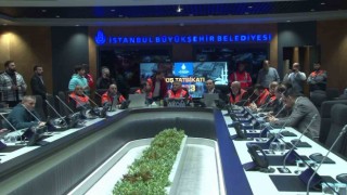 İstanbulda önümüzdeki hafta etkili olması beklenen kar yağışı öncesi AKOMda kış tatbikatı düzenlendi